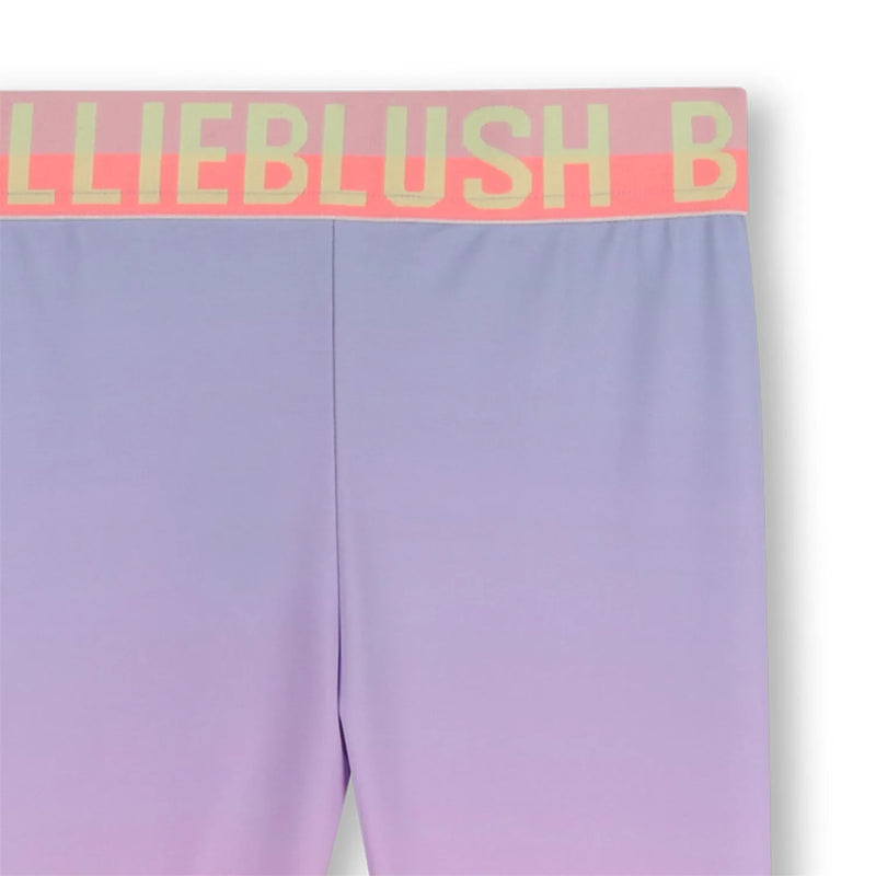 Closer view of the Billieblush ombre leggings.