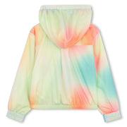 Back of the Billieblush girl's ombre windbreaker.