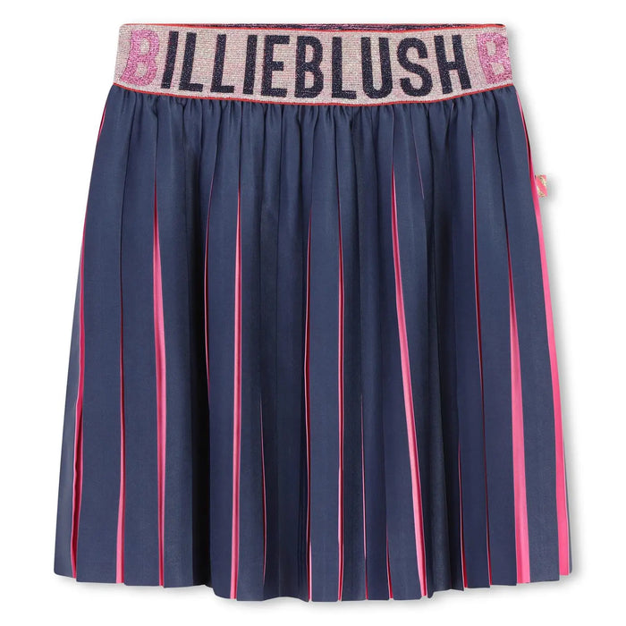 Billieblush navy pleated skirt - u20660.