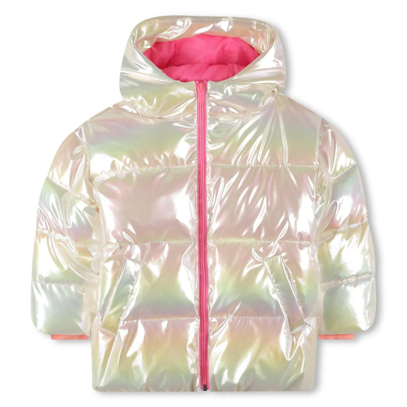 Billieblush girl's puffer jacket - u21598.