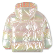 Back of the Billieblush puffer jacket.