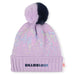 Billieblush lilac sequin bobble hat - u20605.