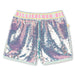 Billieblush silver sequin shorts - u20902.