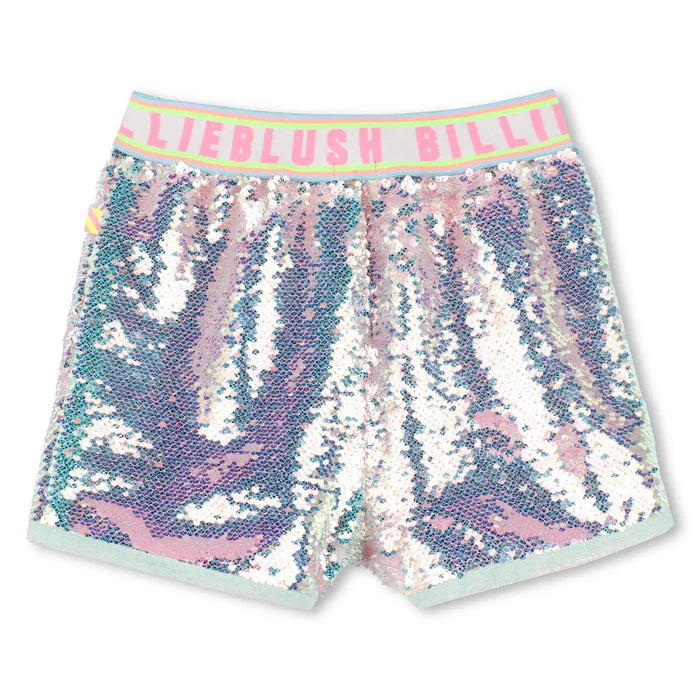 Back of the Billieblush sequin shorts.