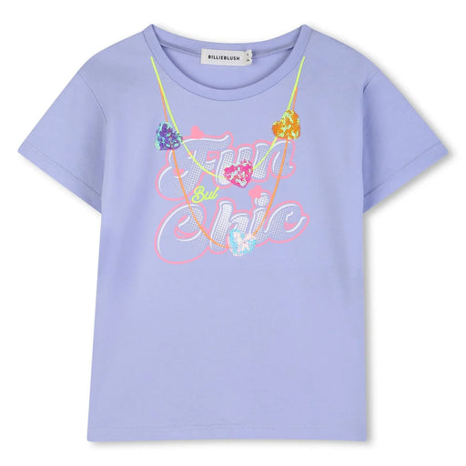 Billieblush girl's sequin t-shirt - u21930.
