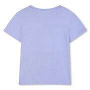 Back of the Billieblush blue sequin t-shirt.