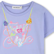 Closer view of the Billieblush sequin t-shirt.