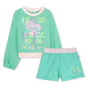 Billieblush girl's shorts set - u21918.