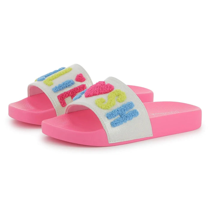 Billieblush pink slides - u20695.