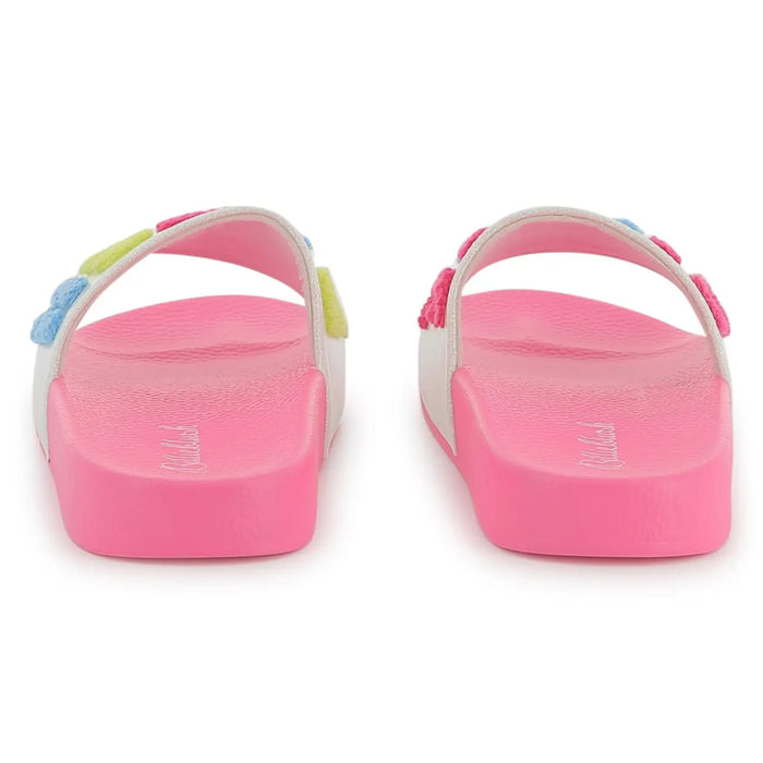 Back of the Billieblush slides.