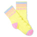 Pair of bright yellow Billieblush socks. 