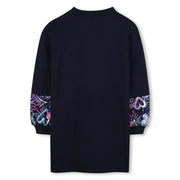 Back of the Billieblush sweatshirt dress.