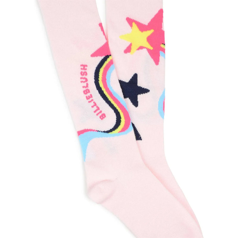 Closer view of the Billieblush tights.