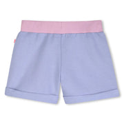 Back of the Billieblush girl's track shorts.