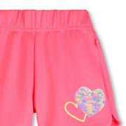 Closer look at the Billieblush track shorts.