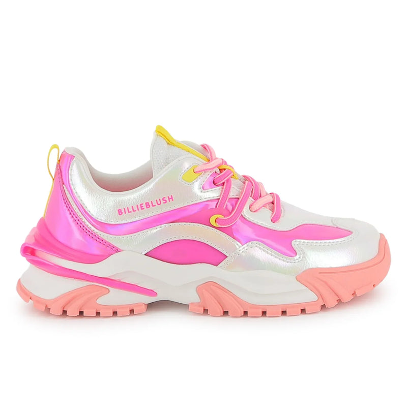 Side view of the Billieblush girl's trainers.