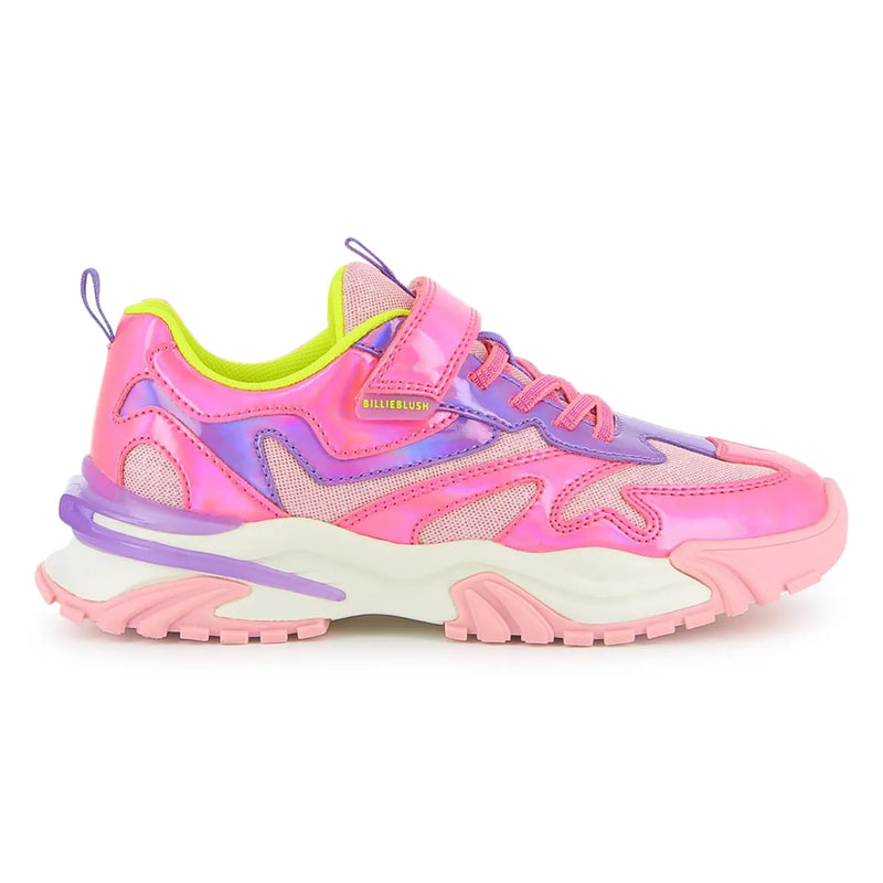 Side view of the Billieblush trainers.