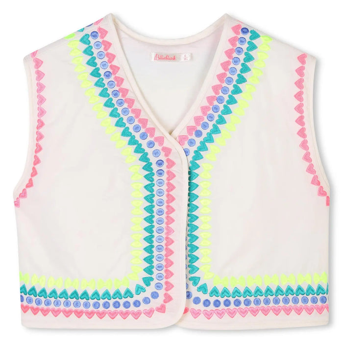 Billieblush sleeveless jacket - u20875.