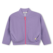 Billieblush girl's zip up sweatshirt - u22405.