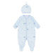 Blues Baby babygrow & hat - bb1421.