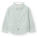 Boboli boy's green check shirt - 719210.