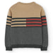 Back view of the Boboli boy's colourblock jumper.