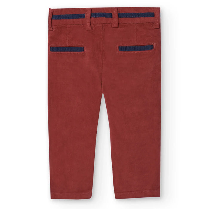 Back of the Boboli corduroy trousers.