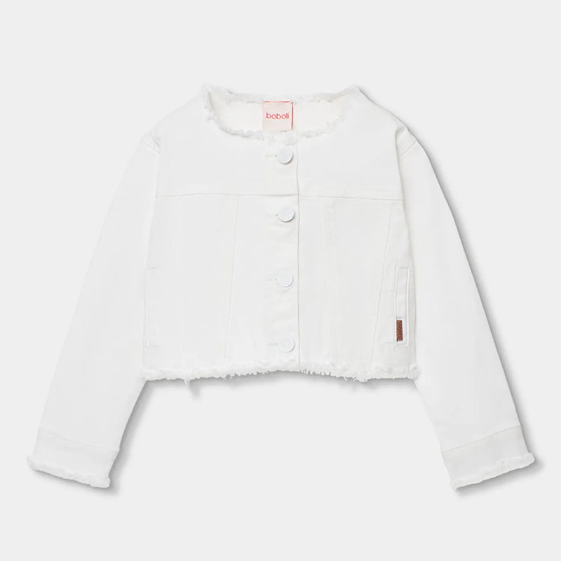 Boboli girl's denim jacket - 493006.