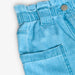 Closer look at the Boboli denim shorts.