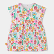 Boboli baby girl's floral print dress - 143064.