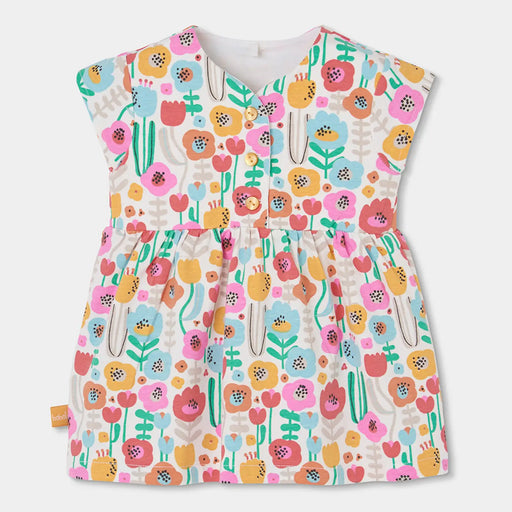 Boboli baby girl's floral print dress - 143064.