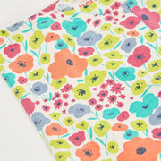 Boboli girl's leggings with brightly coloured floral pattern.