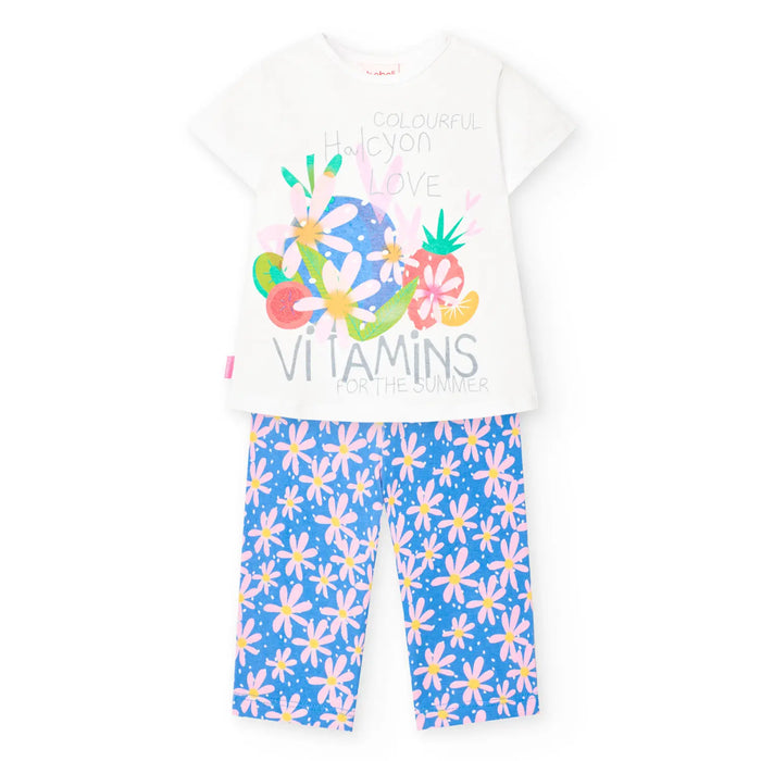 Boboli daisy leggings set - 211093.