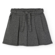 Boboli black jacquard skirt - 402107.
