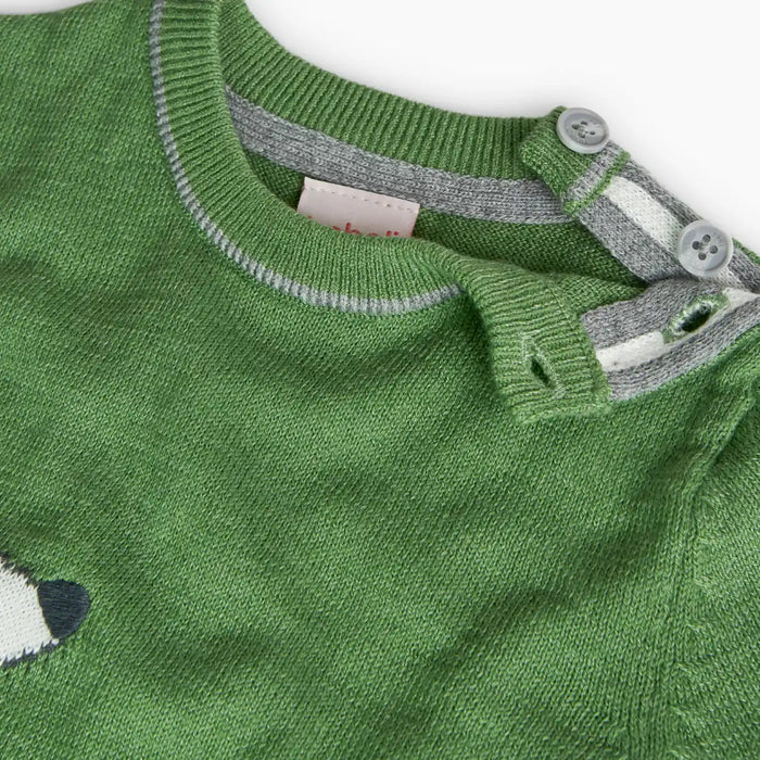 Closer look at the Boboli puppy jumper.