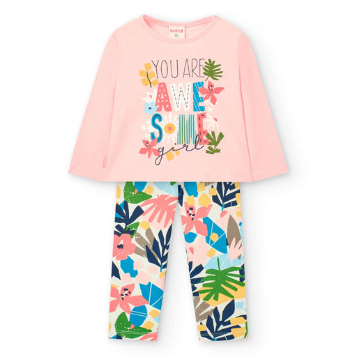 Boboli jungle print leggings set - 201137.