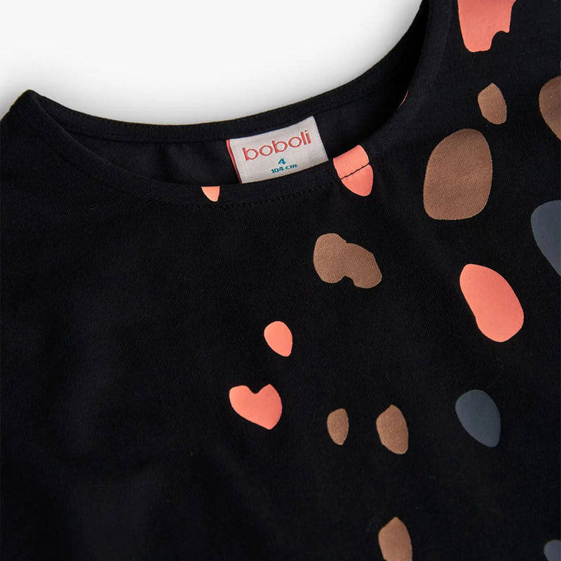 Closer look at the Boboli long sleeve t-shirt.