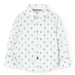 Boboli boy's white puppy print shirt - 719232.