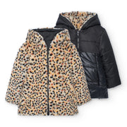 Boboli black reversible parka - 722348.