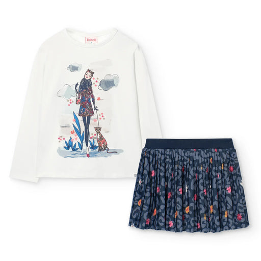 Boboli girl's skirt set - 429151.