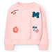 Boboli girl's pink sweatshirt - 431132.