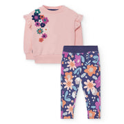 Boboli floral tracksuit - 222062.