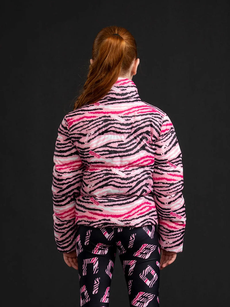 Back of the Bonini dazzle jacket.