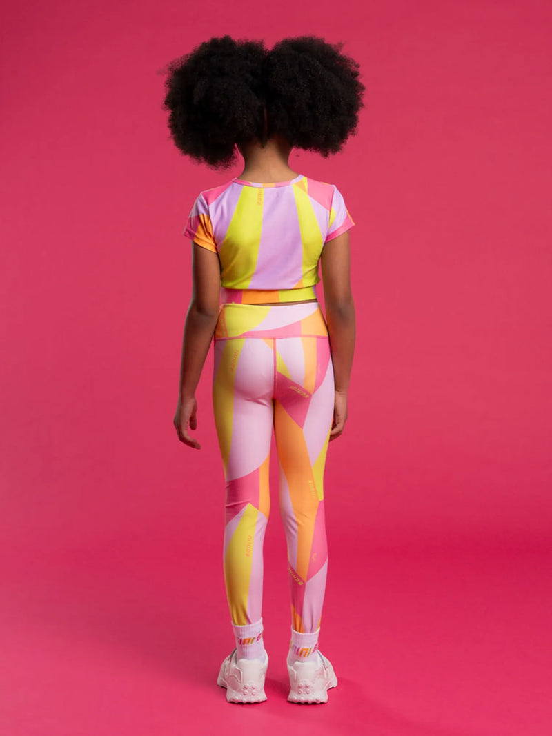 Back of the Bonini pink dream crop top.