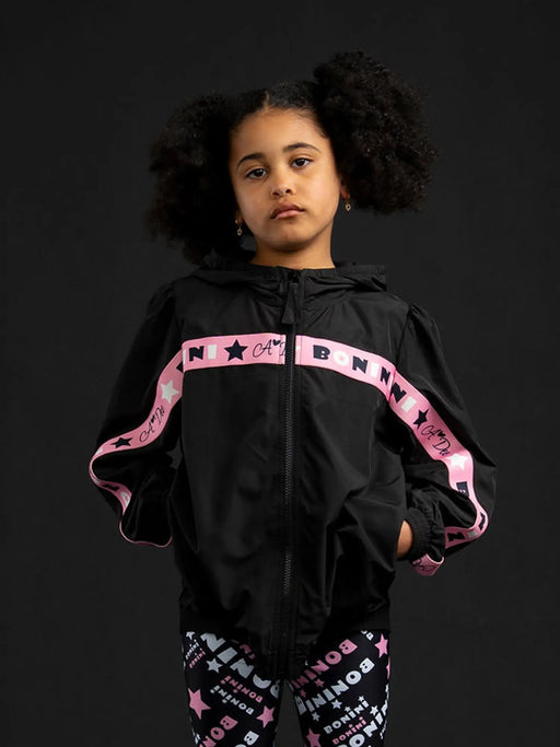 Girl modelling the Bonini future jacket.