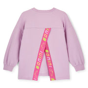 Back of the Bonini groove sweatshirt.