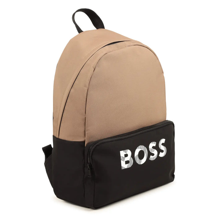 Side view of the BOSS backpack.