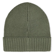 Rear view of the BOSS beanie hat.