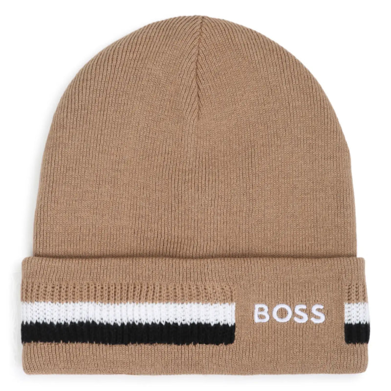 BOSS boy's beanie hat - j53586.