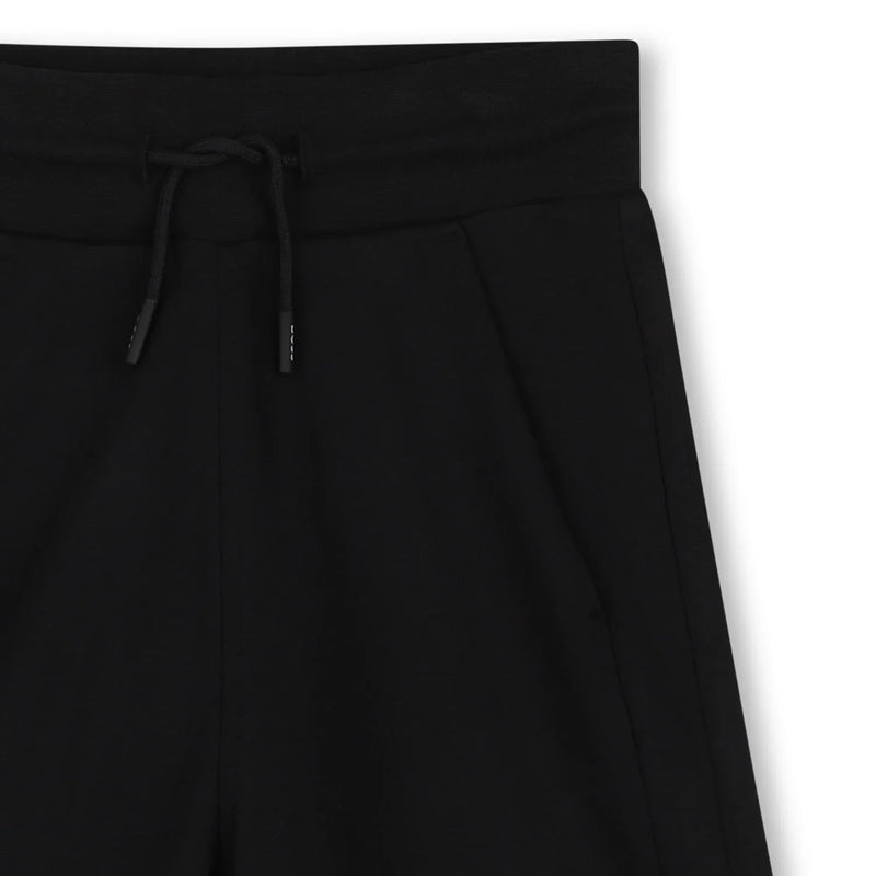 Closer look at the BOSS bermuda shorts.